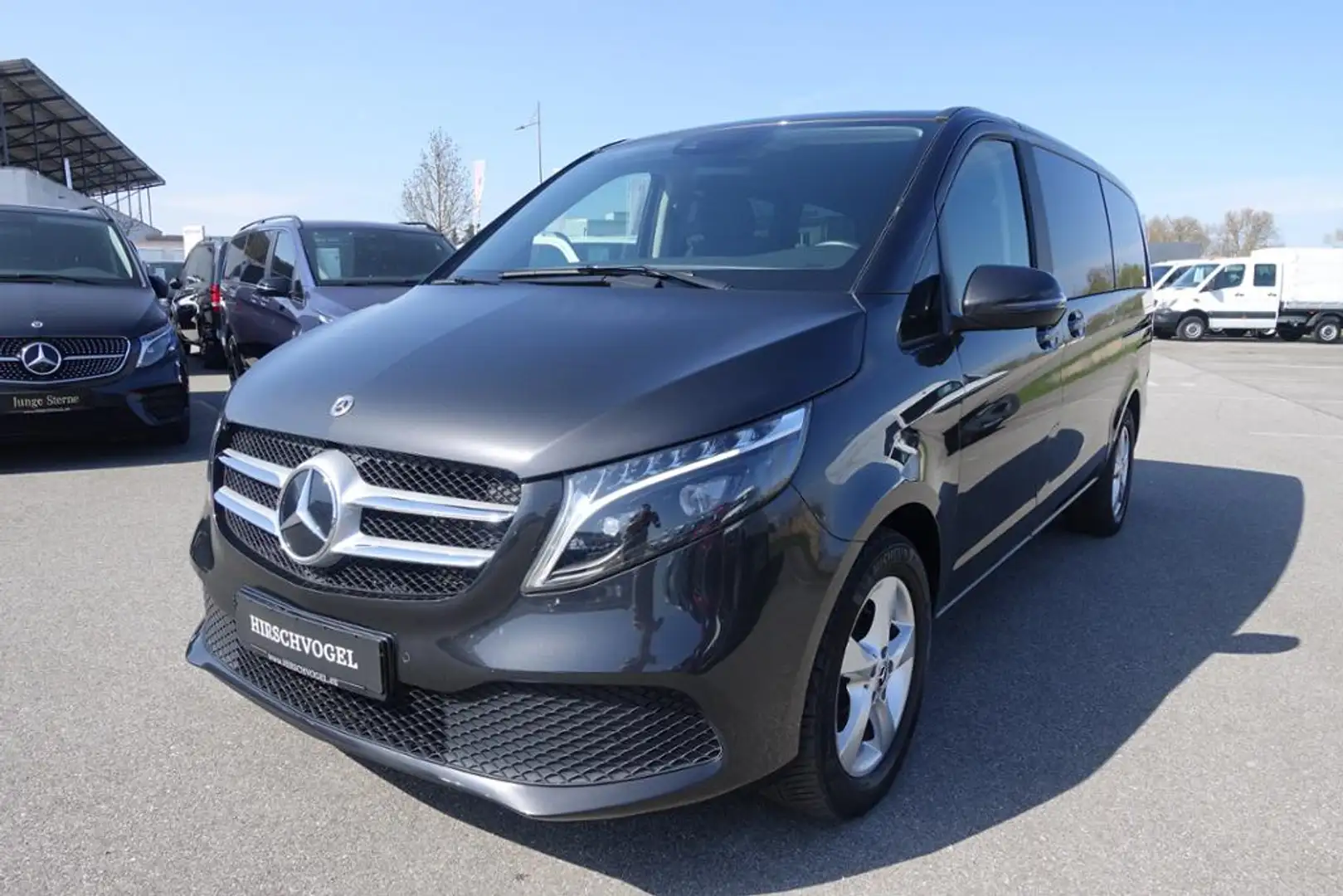 Mercedes-Benz V 300 d  lang AHK2,5to 2xSchiebetür Grijs - 1