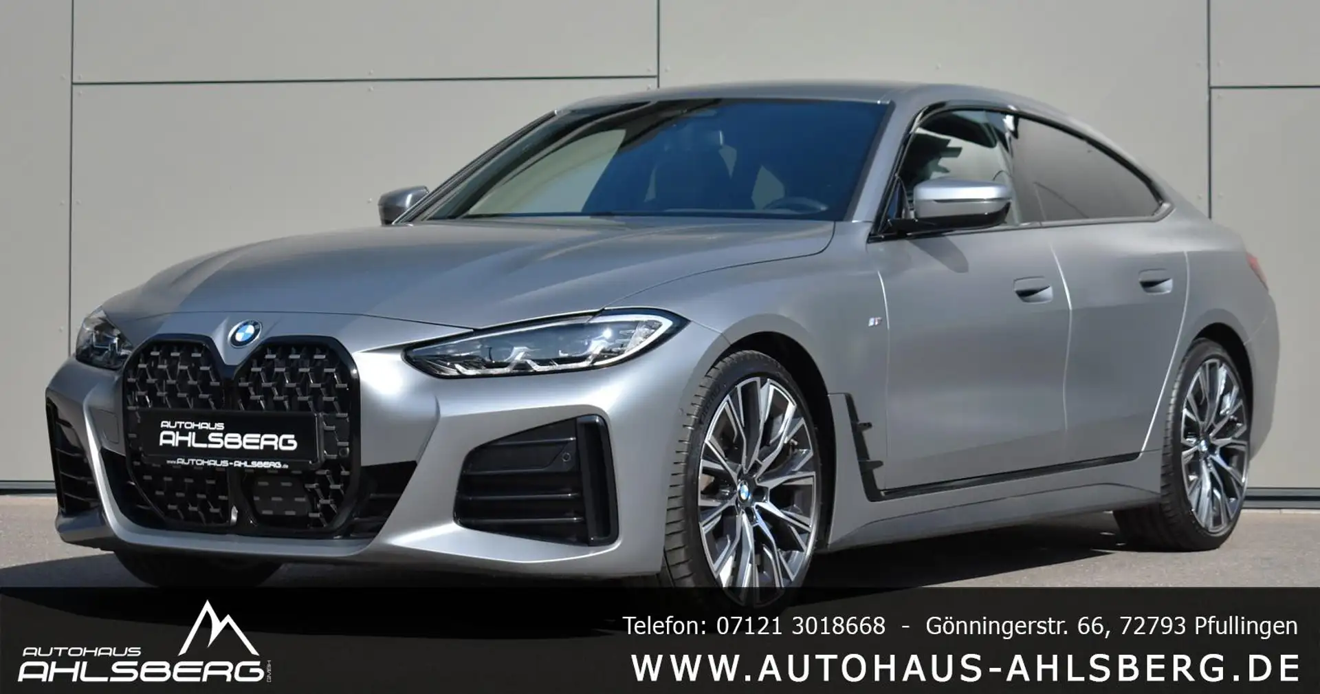 BMW 420 XD M SPORT/SHADOW/ WIDES./STAND./HUD/H-K/ACC/LED Grau - 1