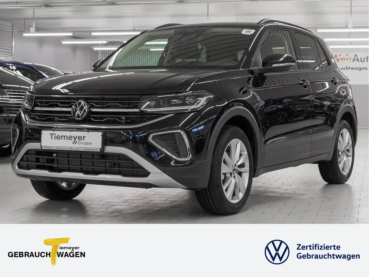Volkswagen T-Cross 1.5 TSI DSG LIFE LM17 APP-CON MATRIX PDC Negro - 1