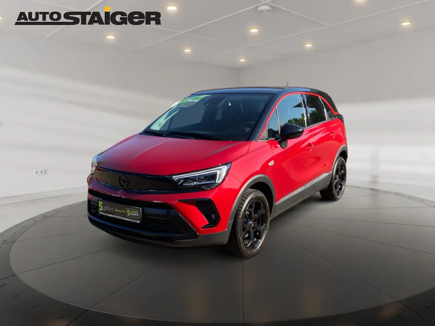 Opel Crossland 1.2 Turbo GS Line LED+SHZ+2xKlima+Kam. Rood - 2