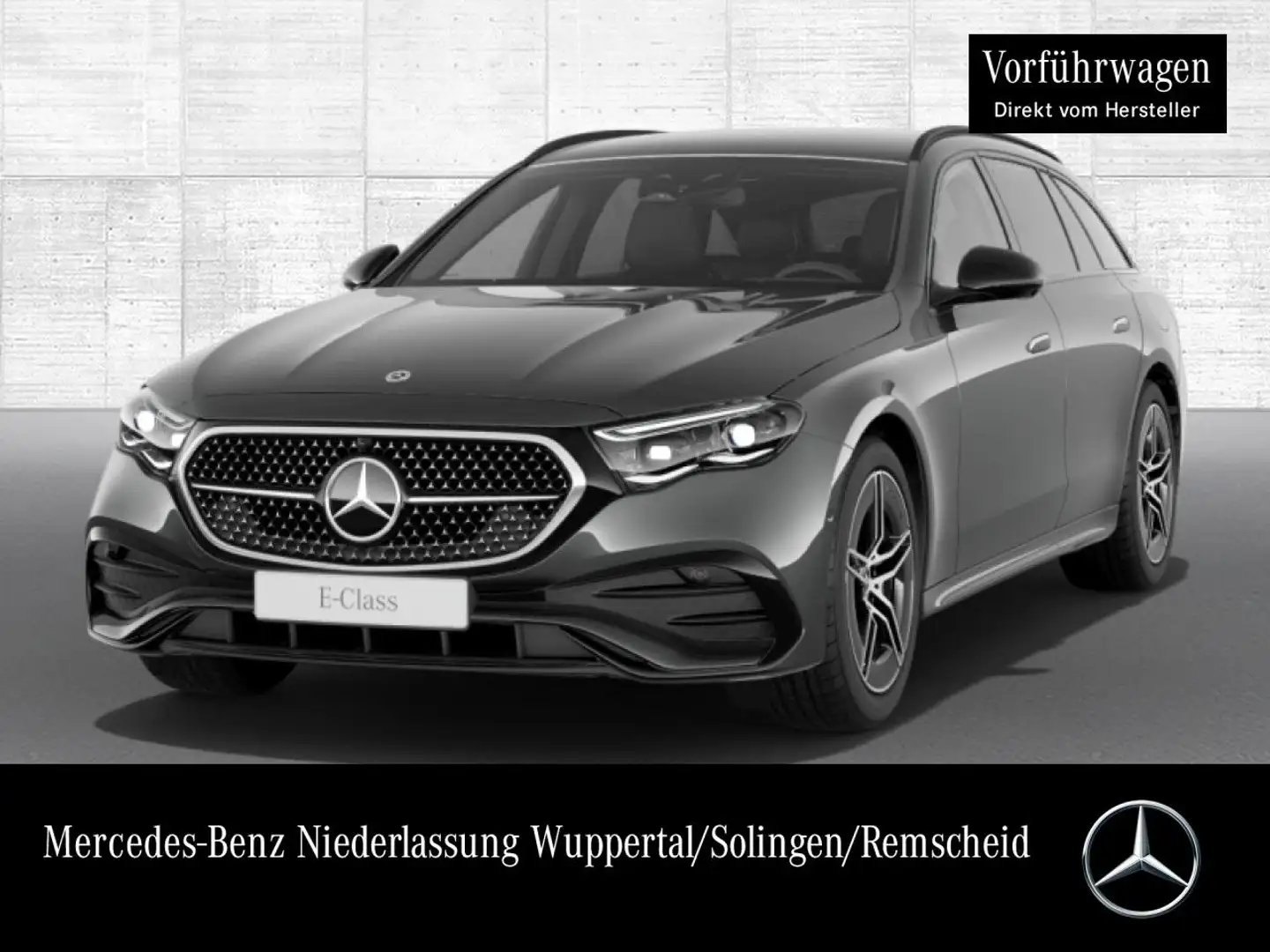 Mercedes-Benz E 300 e T AMG Sportpaket Night AMG 19" Distronic Grau - 1