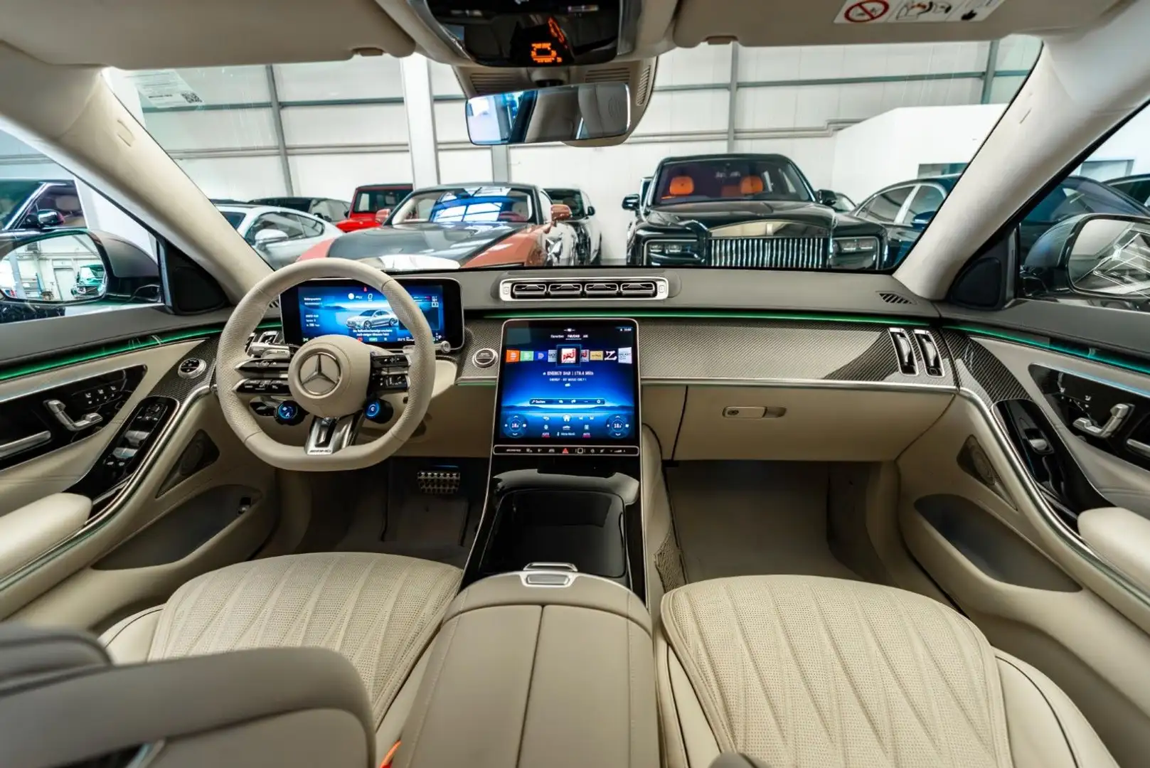Mercedes-Benz S 63 AMG S 63 E AMG Per. Long /Carbon / Only 3720km! Grau - 2