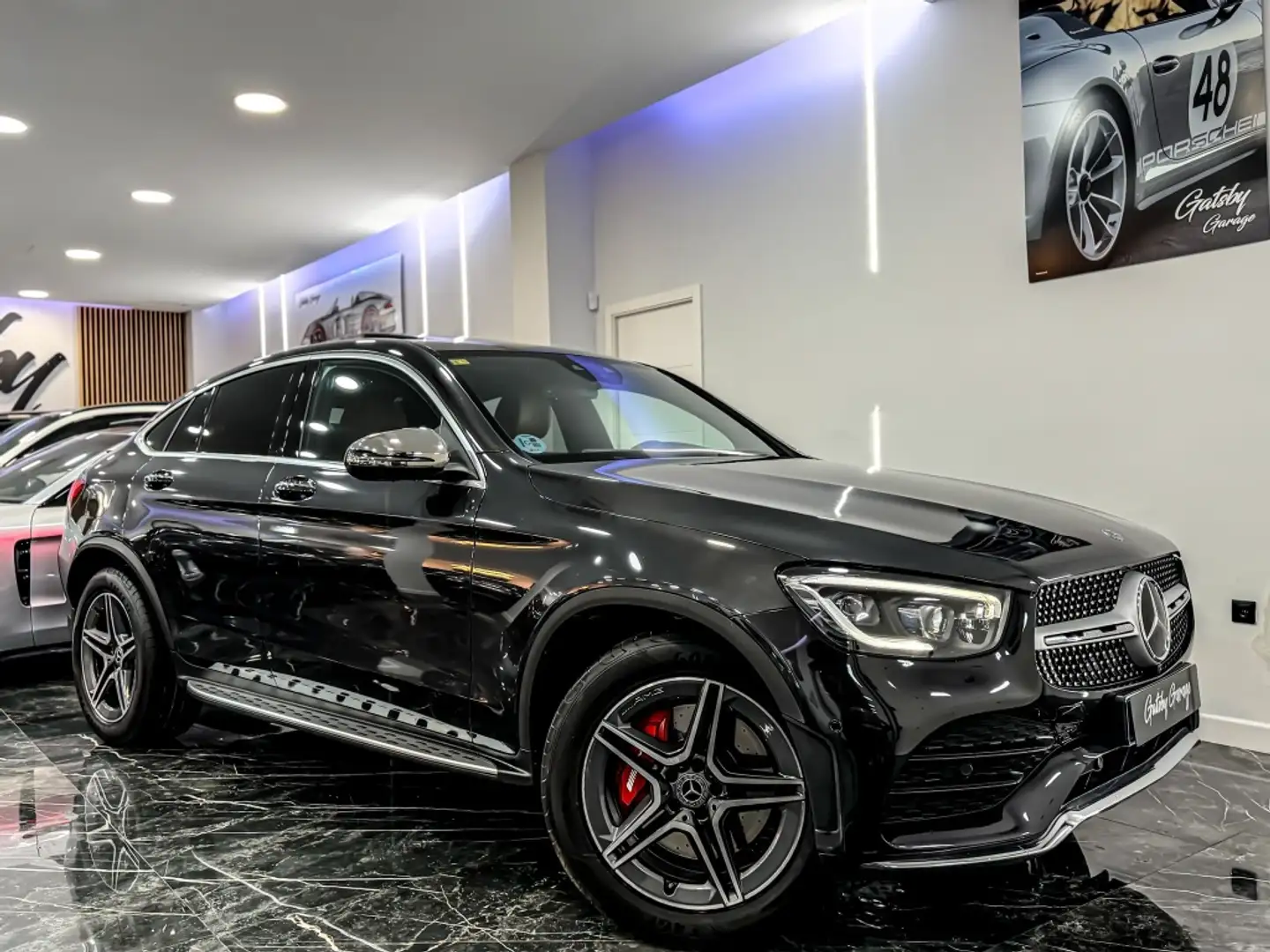 Mercedes-Benz GLC 220 Coupé 220d 4Matic 9G-Tronic Gris - 2