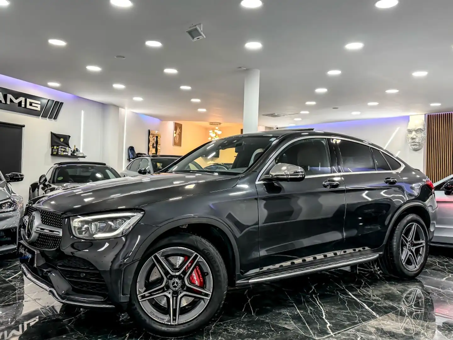 Mercedes-Benz GLC 220 Coupé 220d 4Matic 9G-Tronic Gris - 1