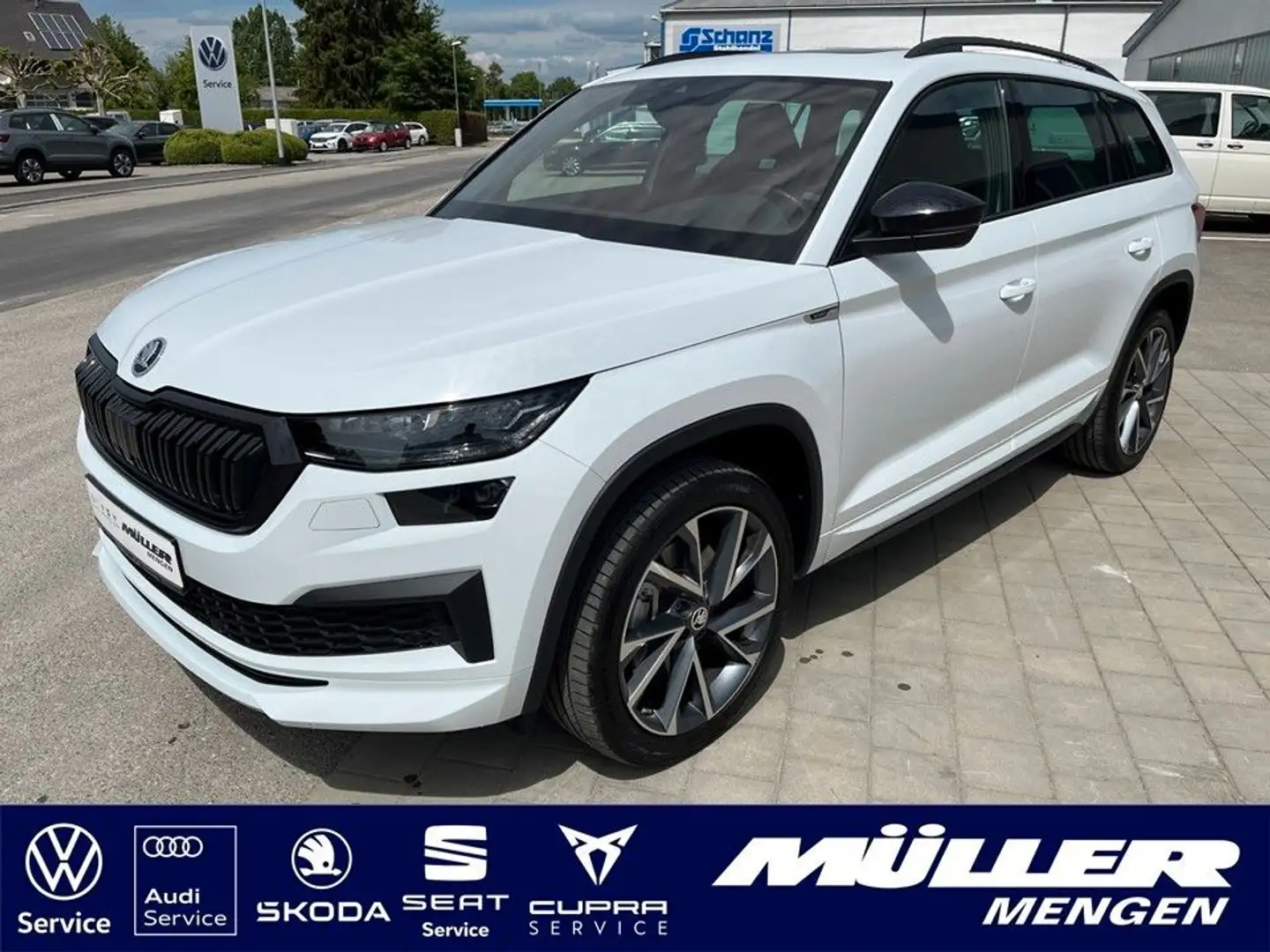 Skoda Kodiaq 2.0 TSI DSG 4X4 Sportline PANO/MATRIX/AHK Fehér - 1