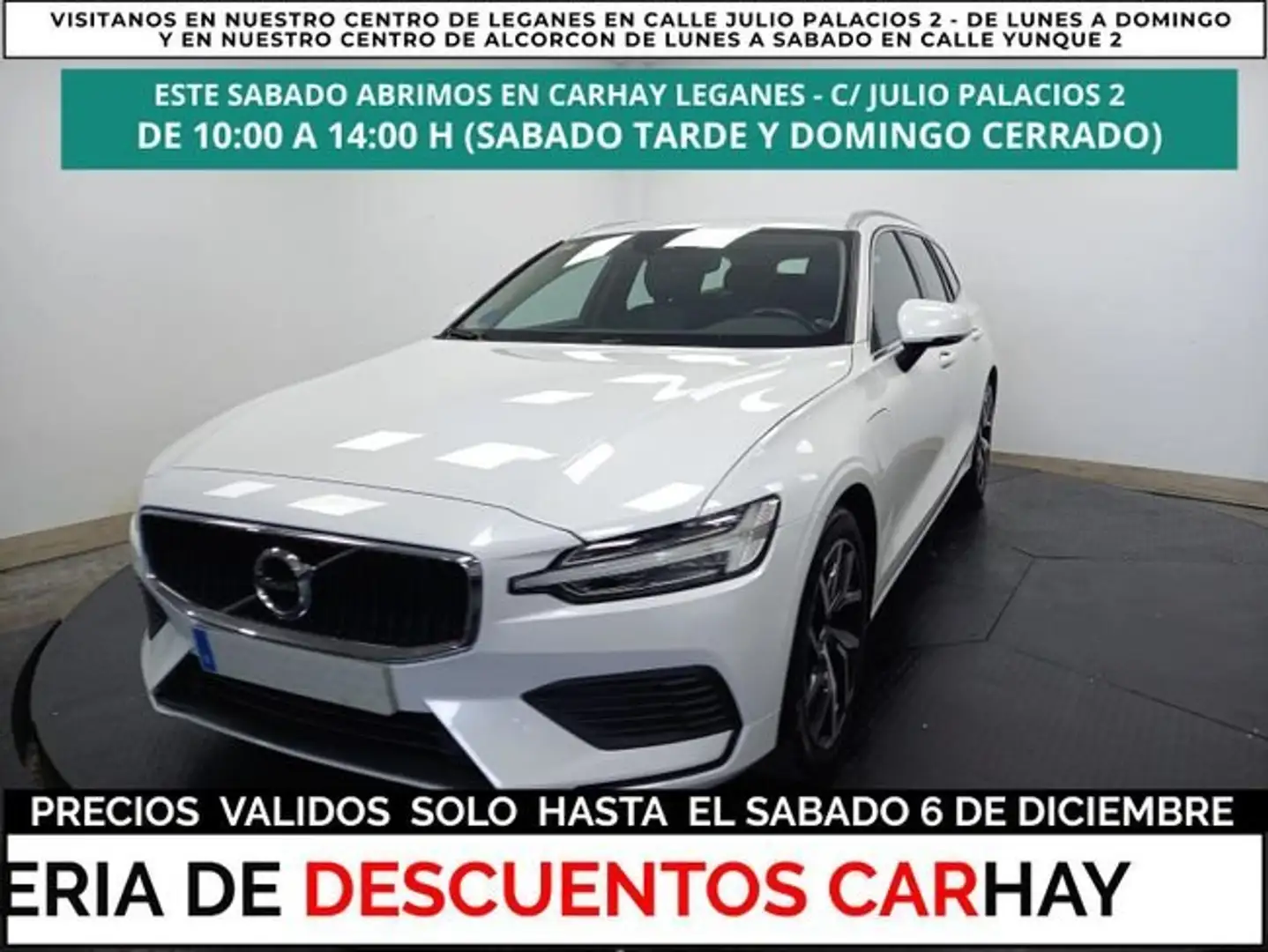 Volvo V60 2.0 T8 BUSINESS PLUS AUTO Blanco - 1
