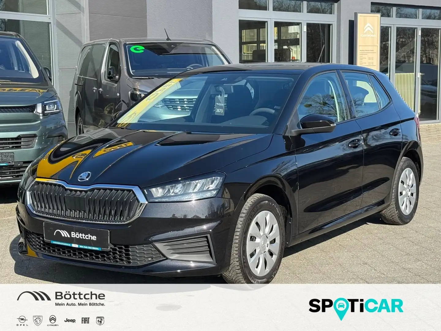 Skoda Fabia 1.0 Active *SHZ*KLIMA*PDC*BLUETOOTH* Zwart - 1