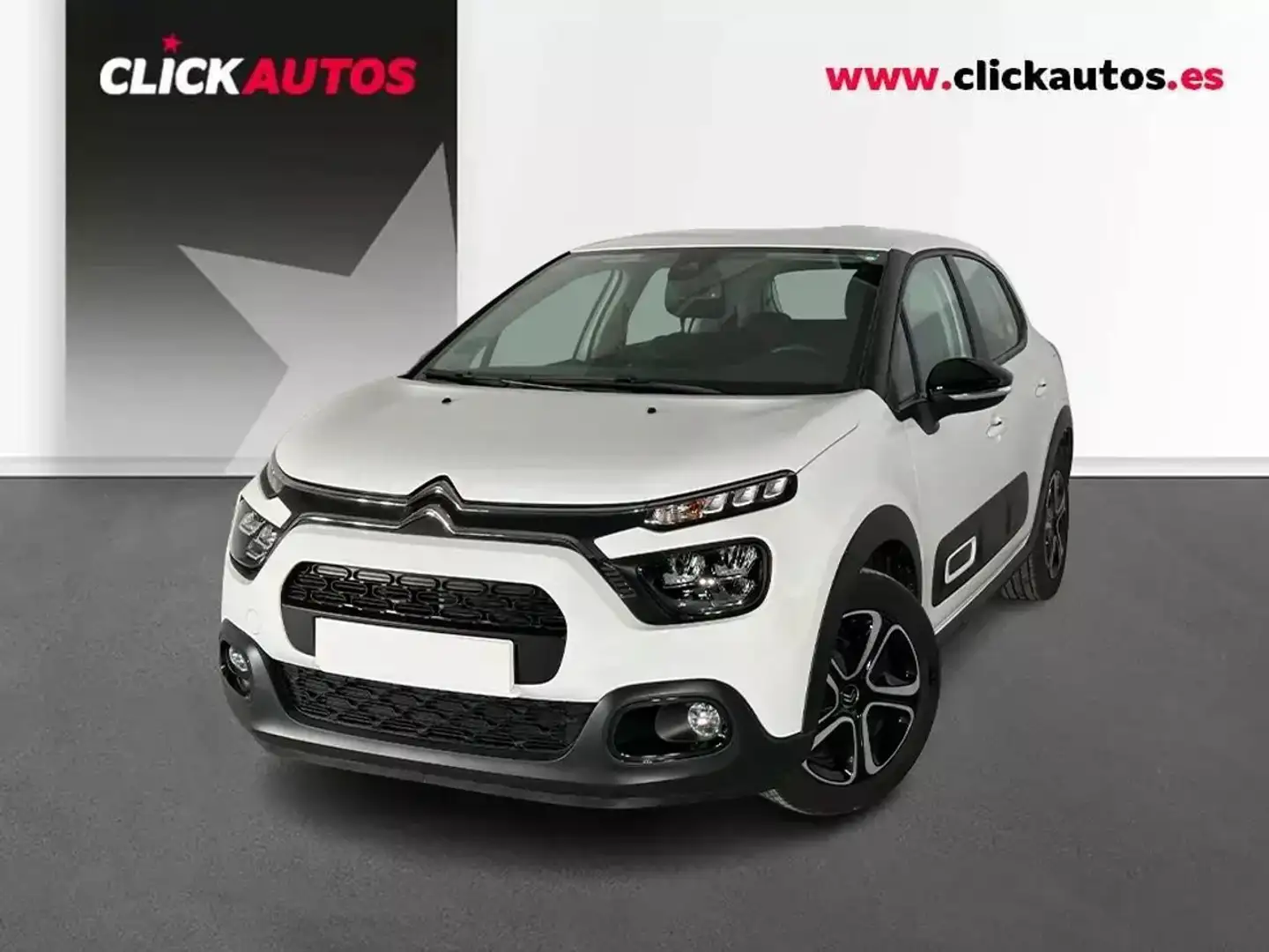 Citroen C3 1.2 PureTech S&S Plus 83 Blanc - 1