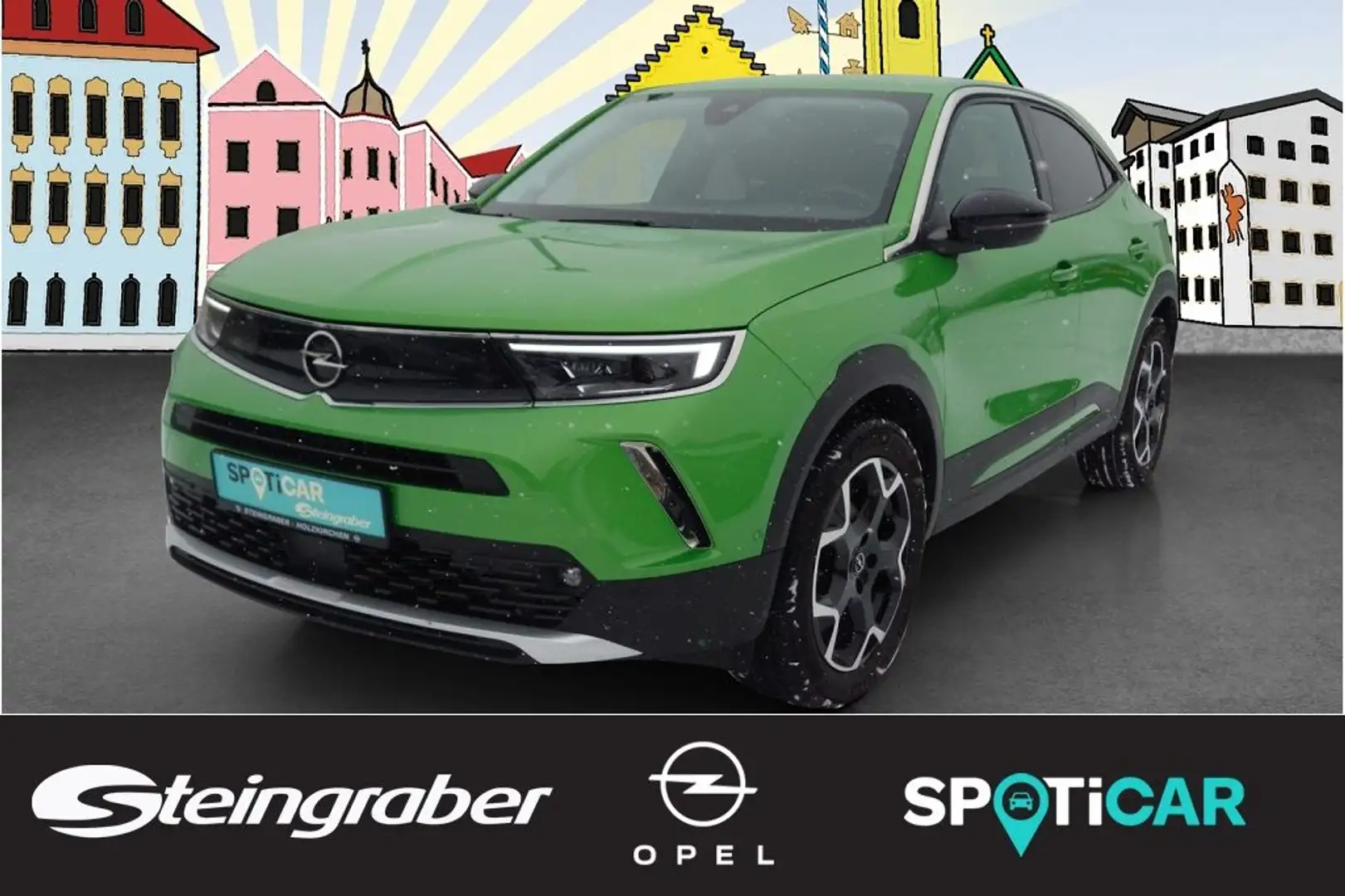 Opel Mokka 1.2 DI Turbo Automatik Ultimate Grün - 1