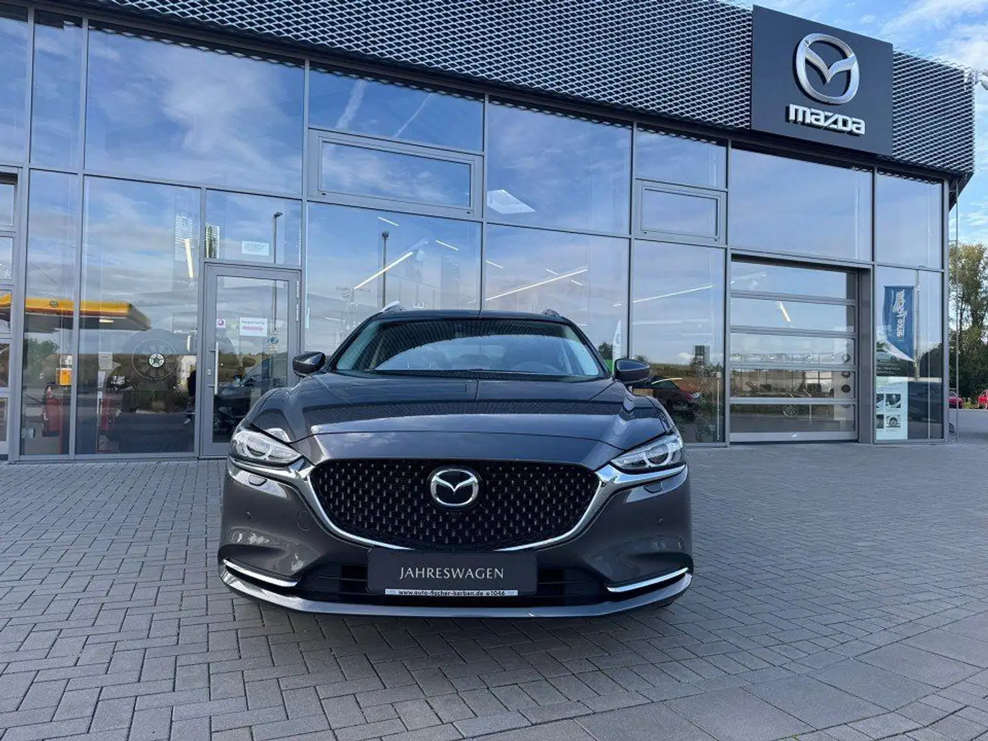Mazda 6 Kombi 2.5 (194PS) Autom. Exclusive Allwetterr. Grau - 2