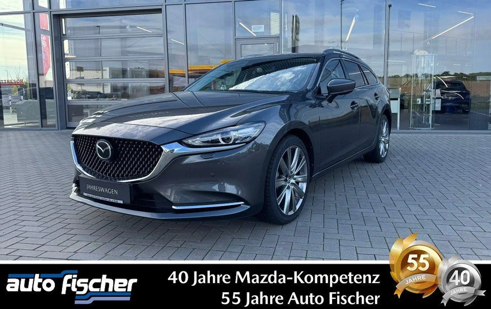 Mazda 6 Kombi 2.5 (194PS) Autom. Exclusive Allwetterr. Grau - 1