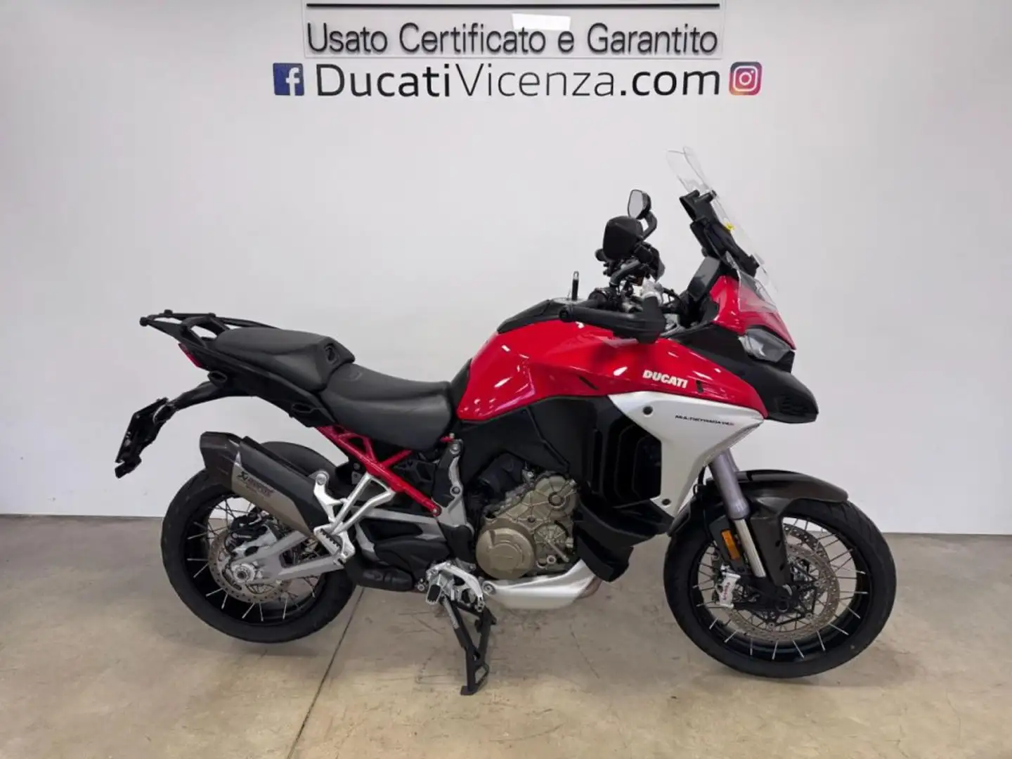 Ducati Multistrada V4 S FULL RED Roşu - 1