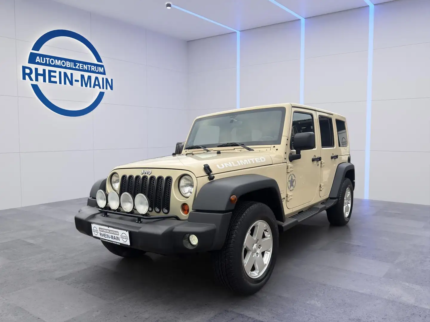 Jeep Wrangler Sahara UNLIMITED LEDER*AUTOMATIK*KLIMA Gelb - 1