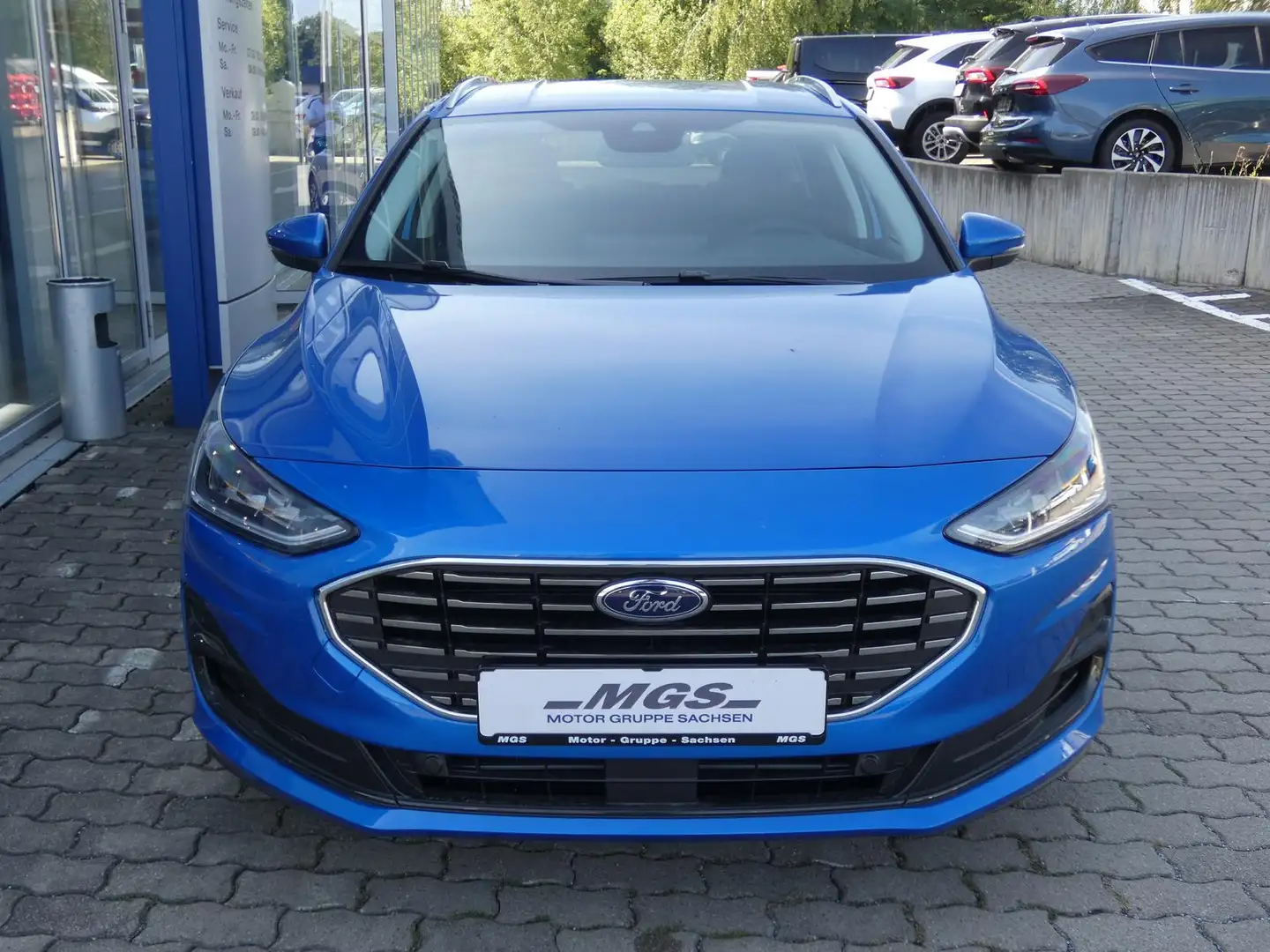 Ford Focus 1.0 EcoB. Hybrid TITANIUM X #B&O #RÜCKFAHRKA Blau - 2