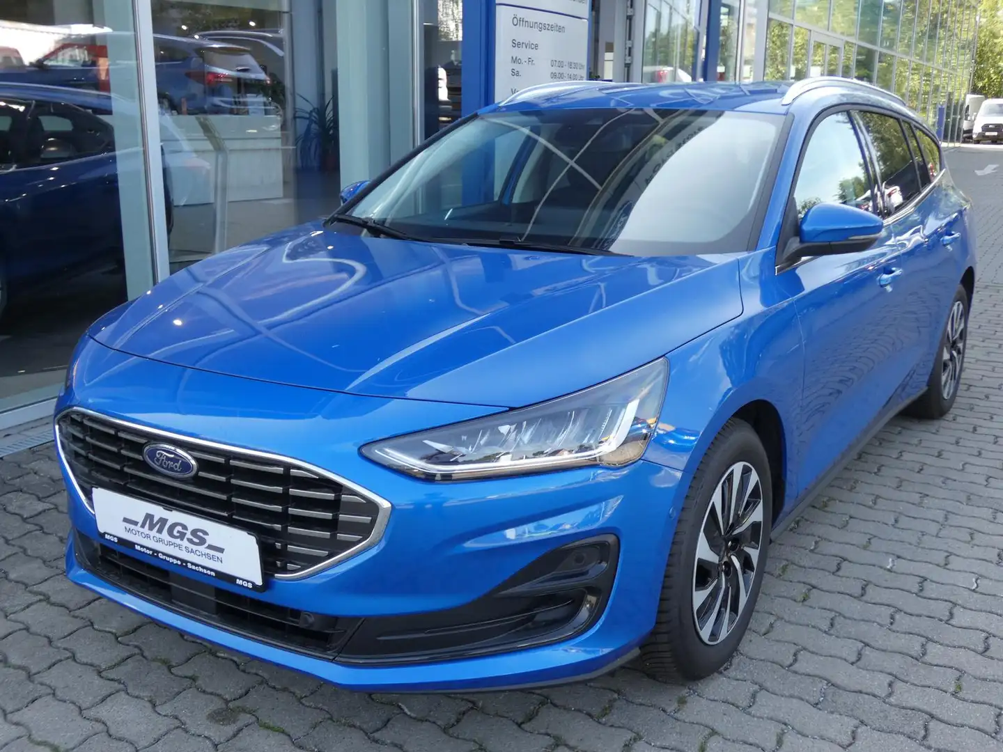 Ford Focus 1.0 EcoB. Hybrid TITANIUM X #B&O #RÜCKFAHRKA Blau - 1