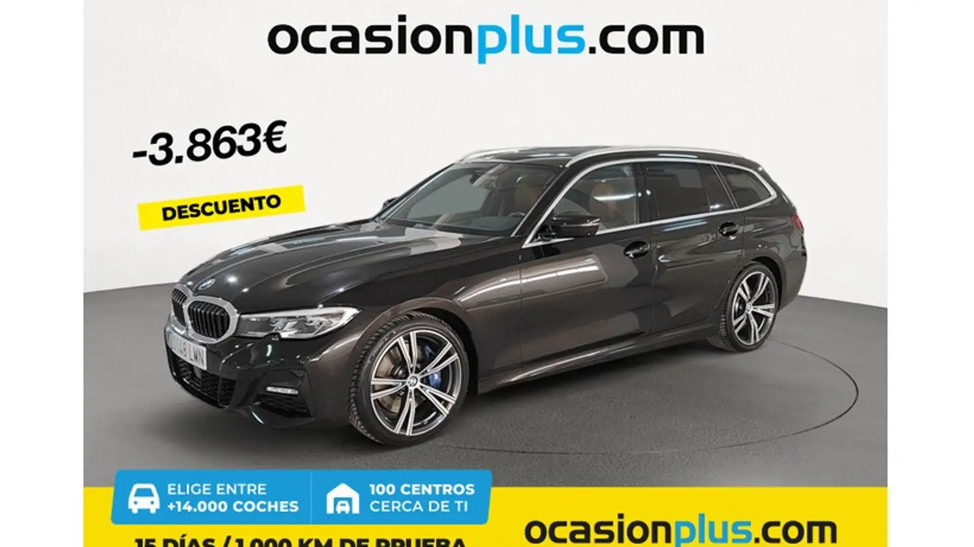 BMW 330 330dA xDrive Touring Negro - 1