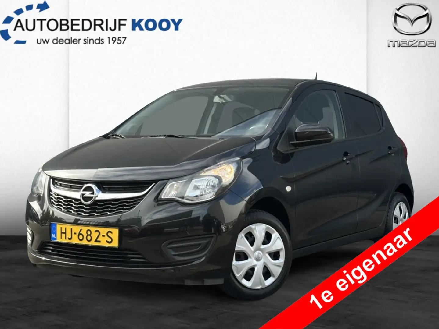 Opel Karl 1.0 ecoFLEX Edition / Airco / Cruise Control Noir - 1