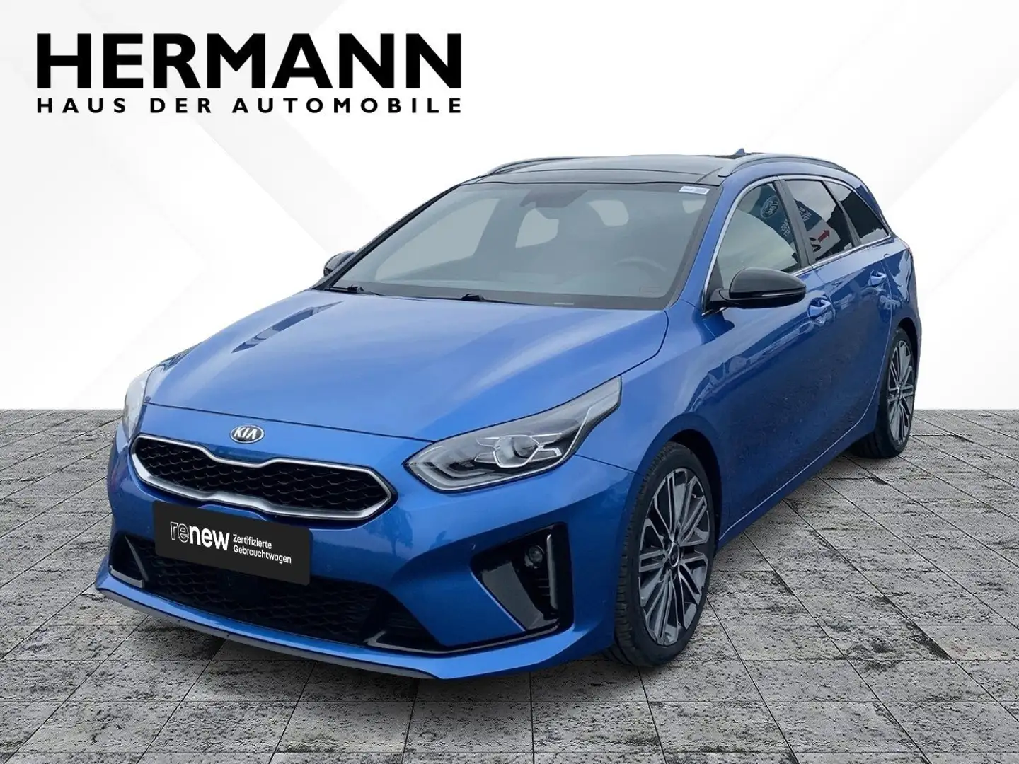 Kia Ceed SW / cee'd SW Ceed Sportswagon 1.4 T-GDI GT Line AHK*LED*NAVI Blau - 2