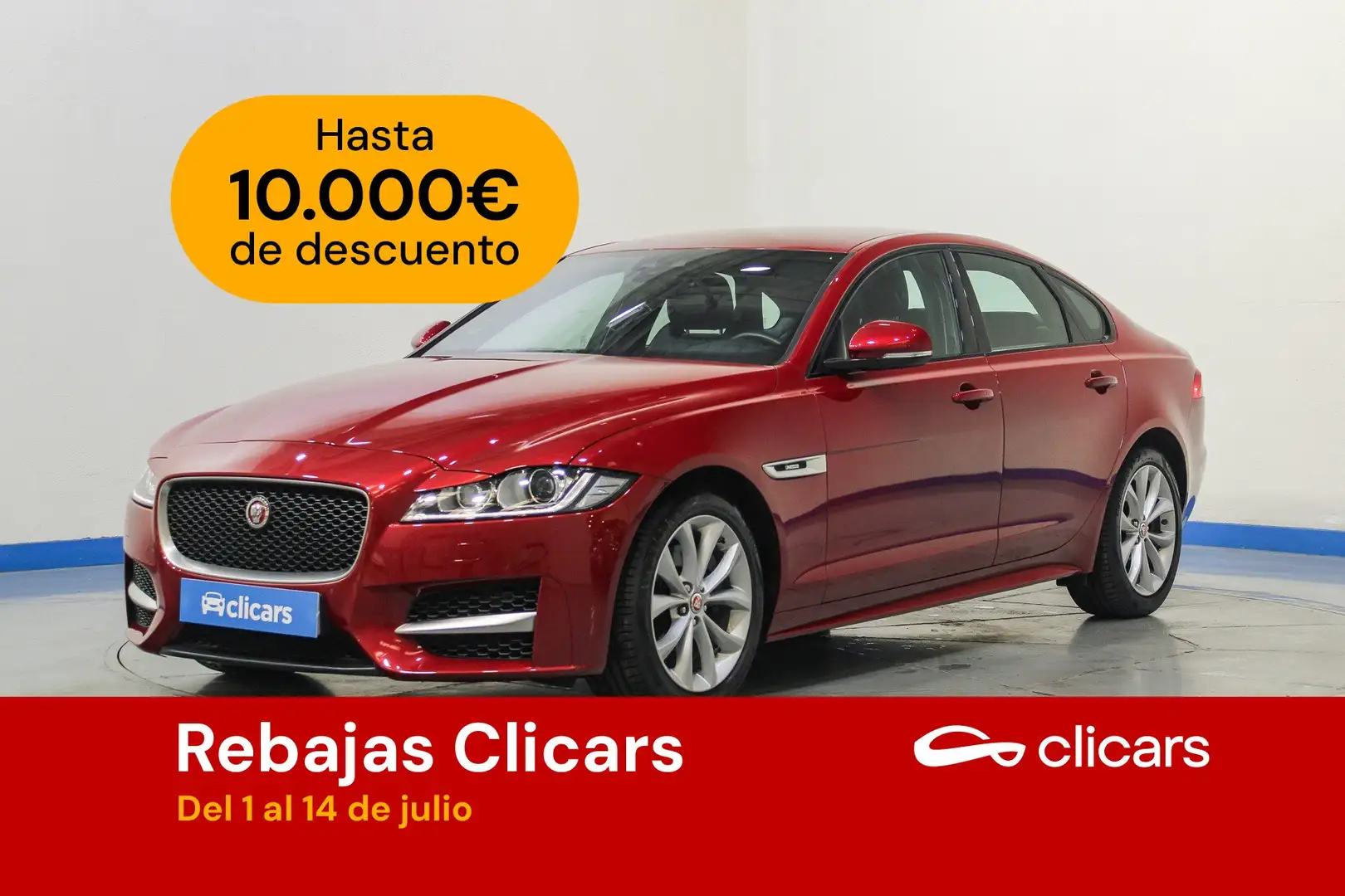 Jaguar XF 2.0 i4 R-Sport 250 Aut. Червоний - 1