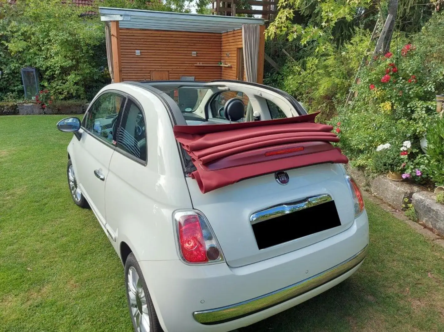 Fiat 500C 1.2 Lounge Weiß - 2