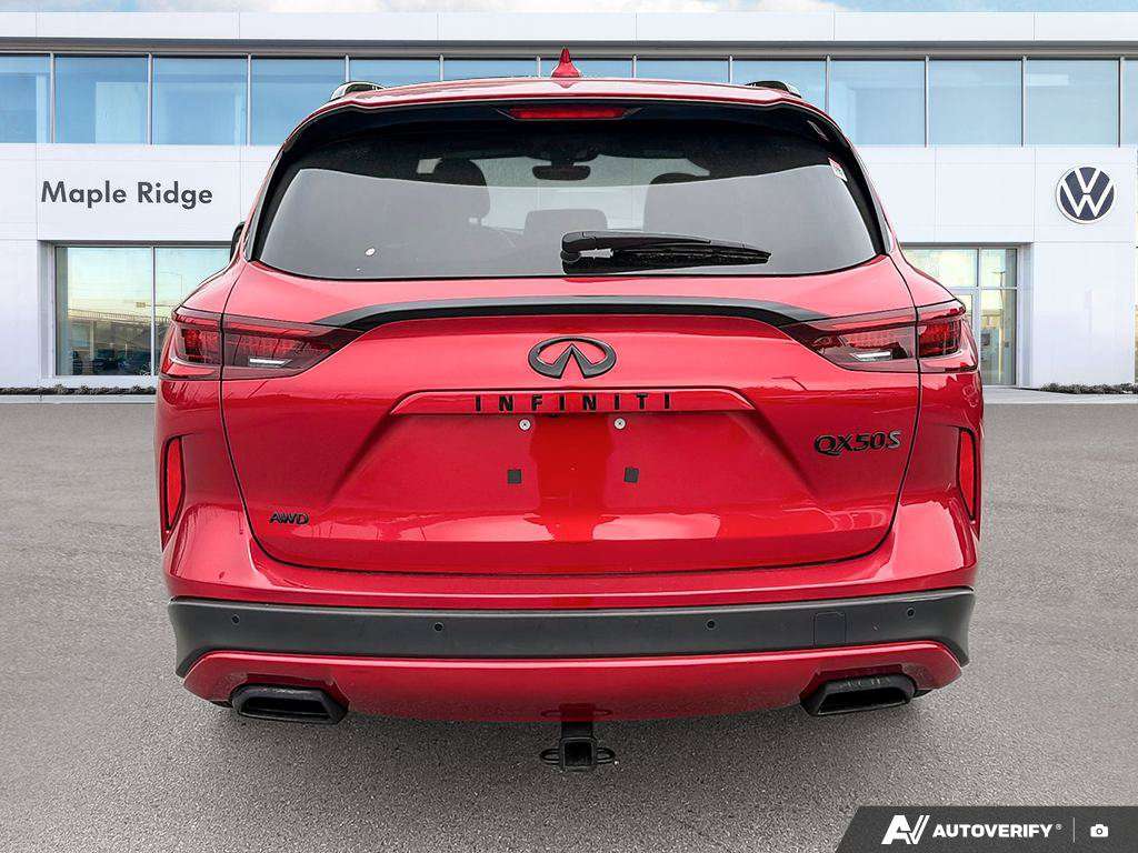 used 2023 INFINITI QX50 car, priced at $30,638