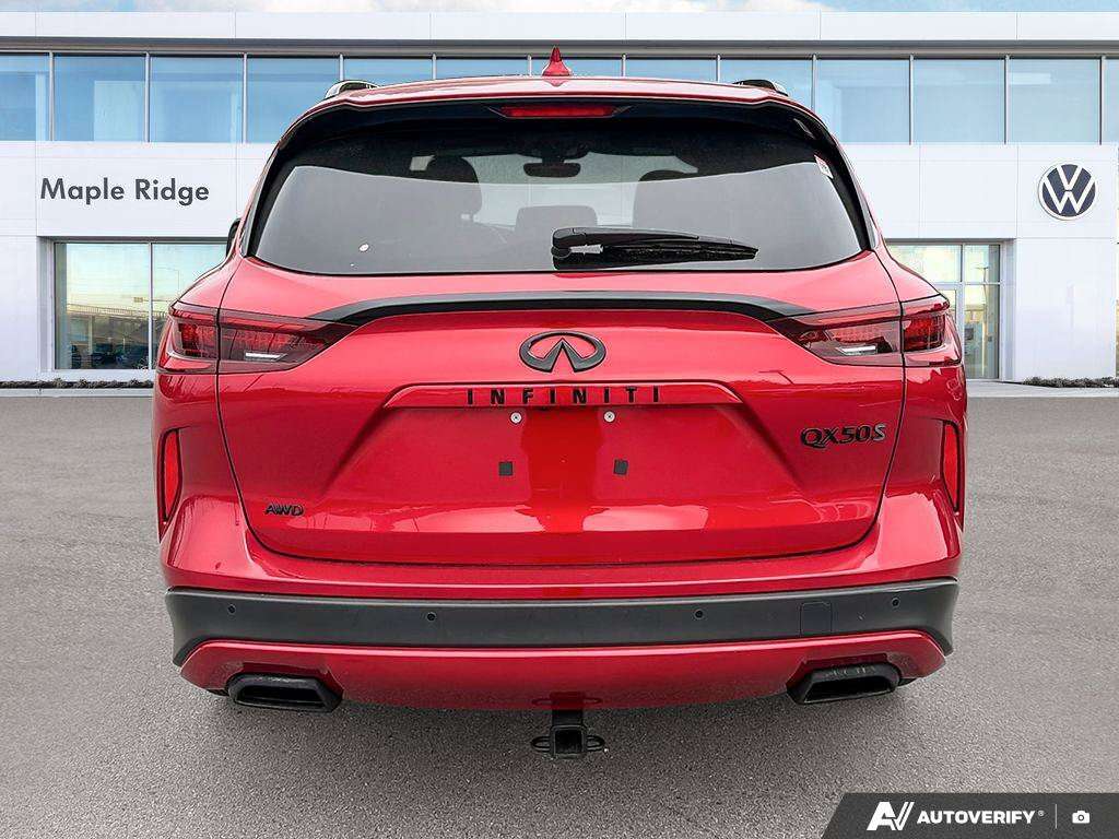 used 2023 INFINITI QX50 car, priced at $32,438
