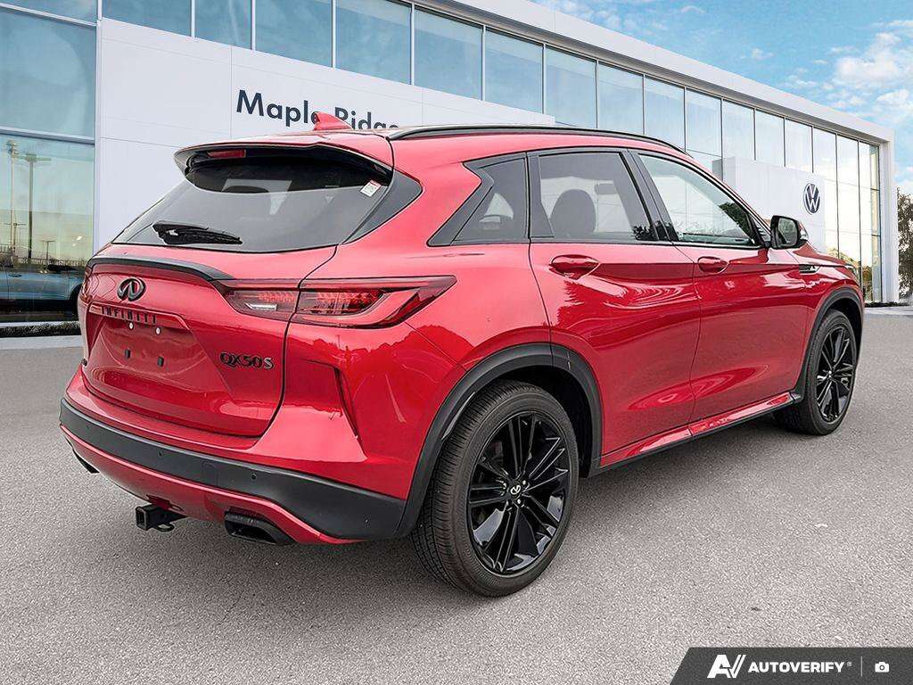 used 2023 INFINITI QX50 car, priced at $32,438