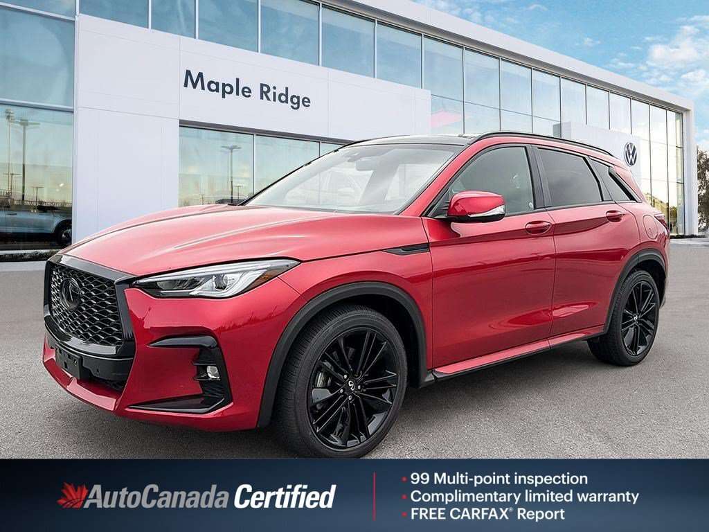 used 2023 INFINITI QX50 car, priced at $31,445