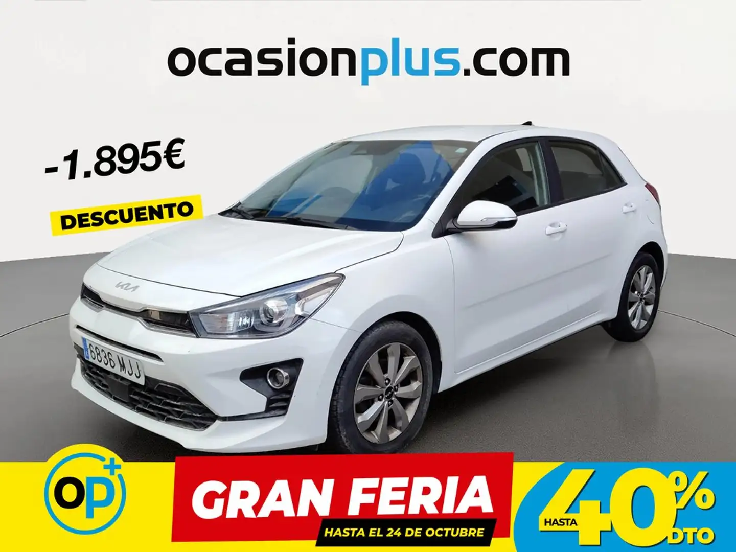 Kia Rio 1.0 T-GDi MHEV iMT Drive 100 Blanco - 1