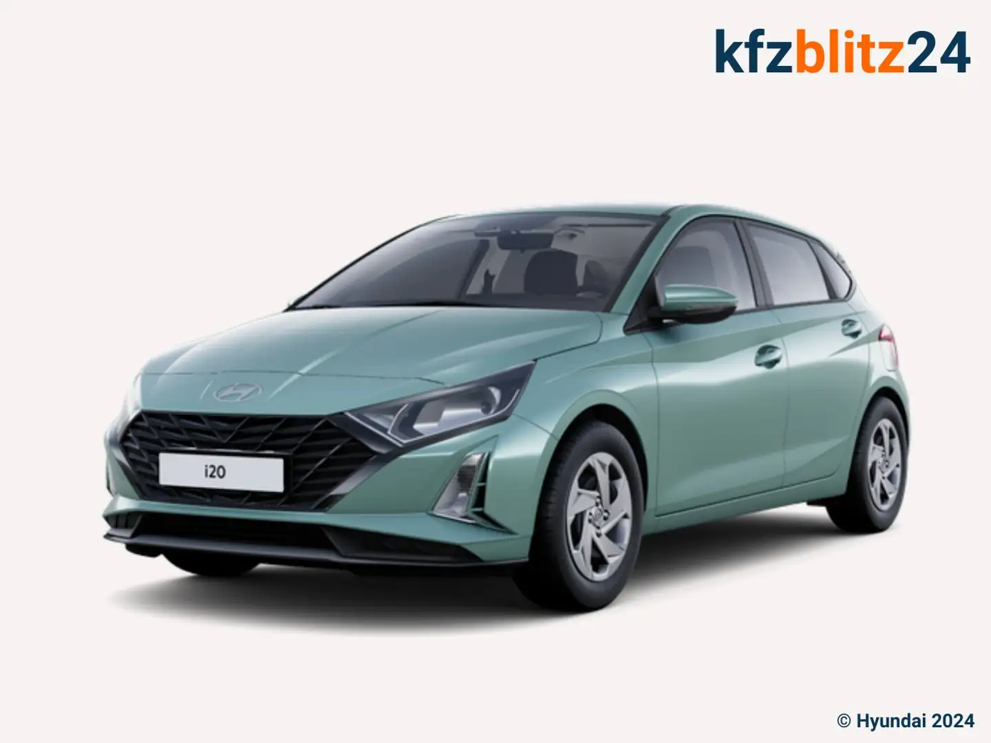 Hyundai i20 1.2 Comfort Grün - 1