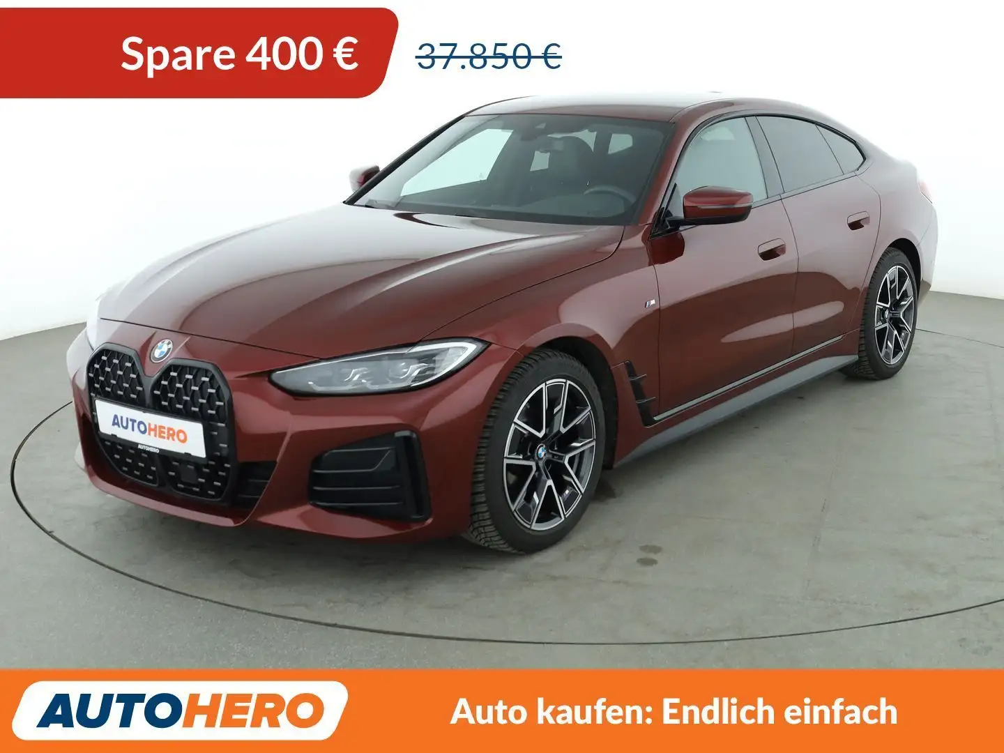 BMW 420 420i Gran Coupe M Sport Aut.*NAV*LED*TEMPO*CAM*PDC Piros - 1
