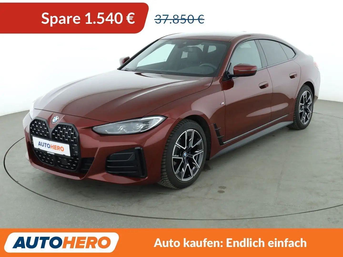 BMW 420 420i Gran Coupe M Sport Aut.*NAV*LED*TEMPO*CAM*PDC Rouge - 1