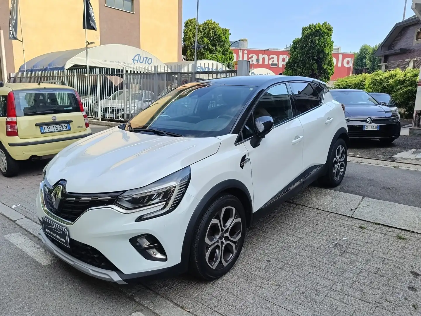 Renault Captur 1.0 tce BENZ/ Gpl 100cv NAVI-LED-PELLE-CERCHI 17 Wit - 1
