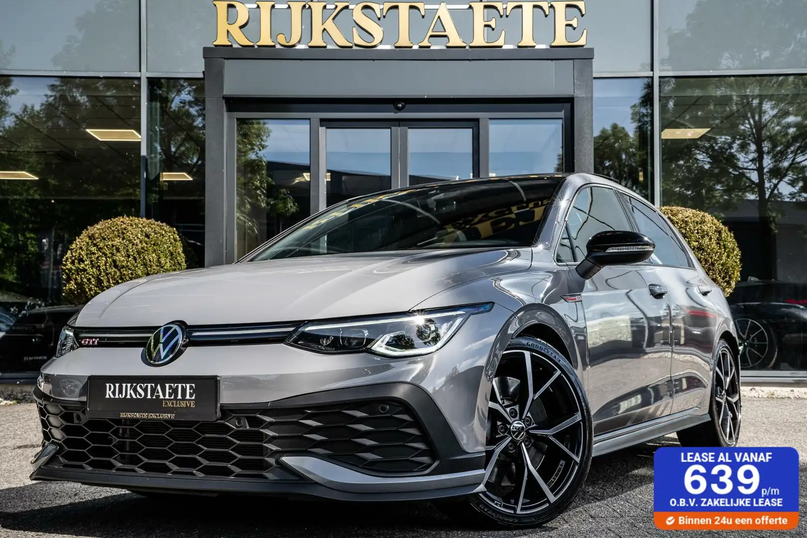 Volkswagen Golf GTI 2.0 TSI Clubsport|PANO|HEAD-UP|ACC|NARDO Grijs - 1