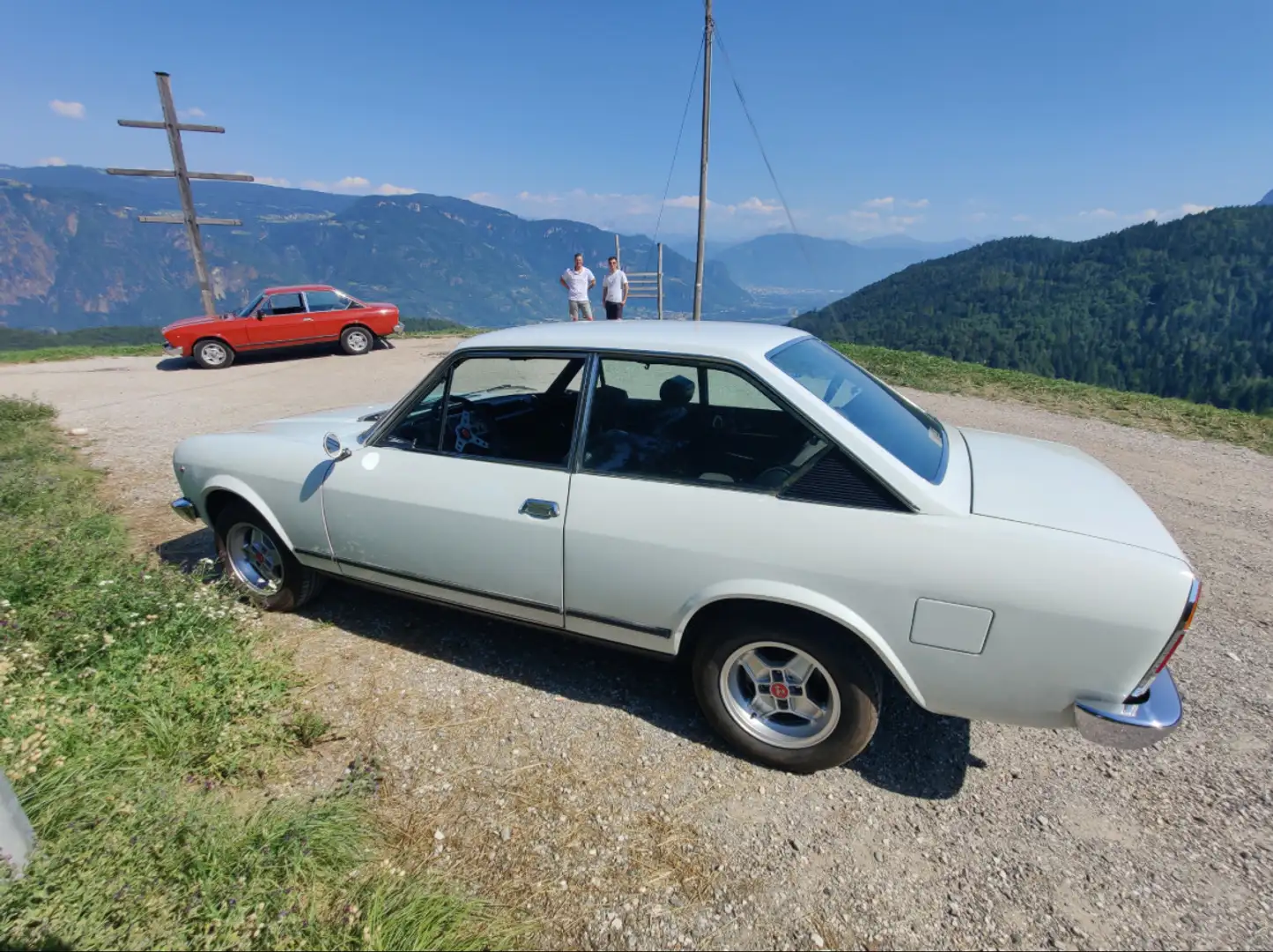 Fiat 124 Coupè Bianco - 2