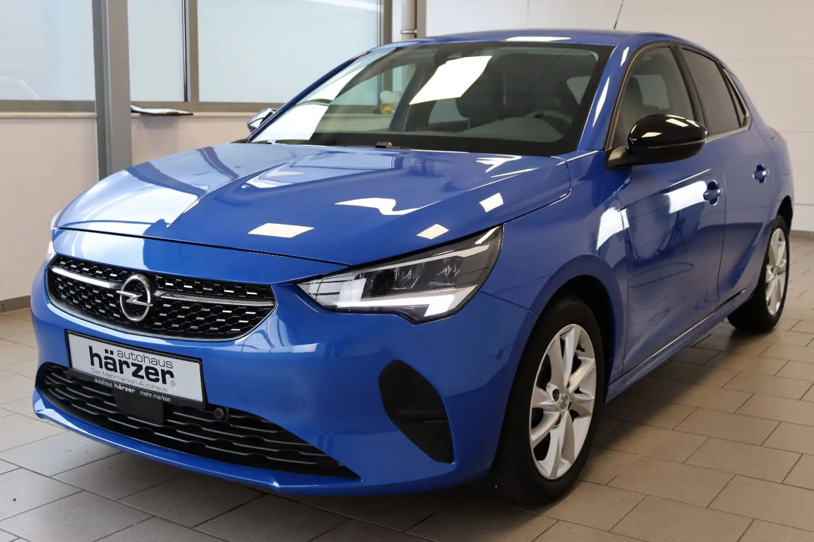 Opel Corsa F Elegance 1.2T *LED*PDC*RFK*SHZ*CarPlay* Blauw - 2