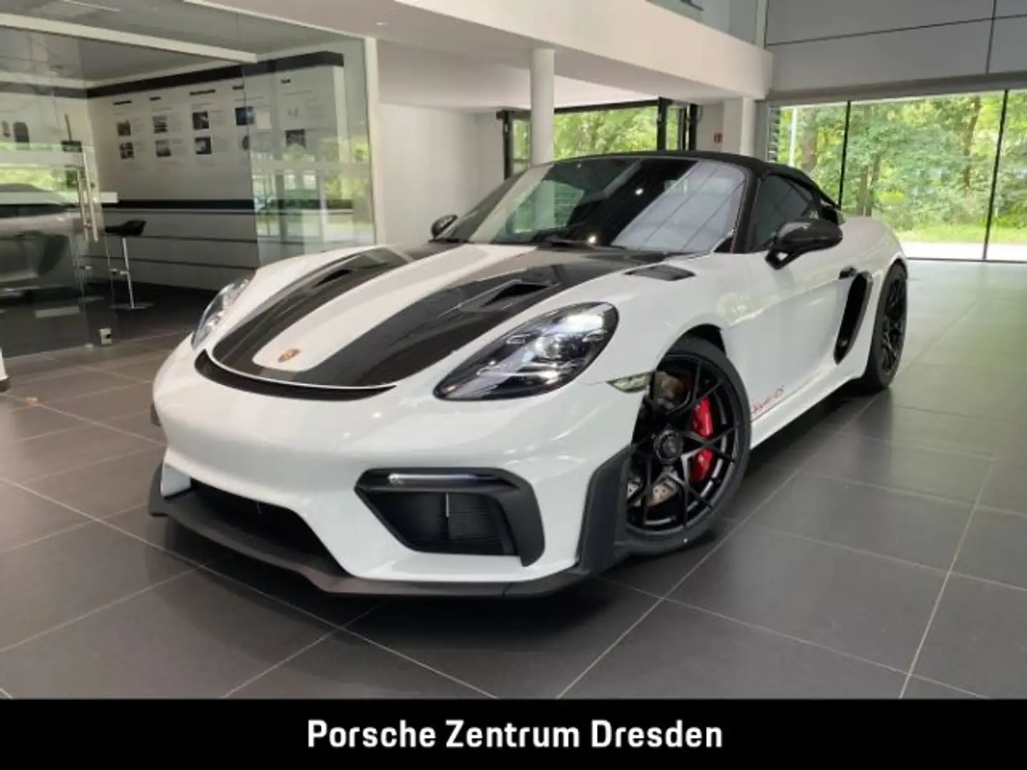 Porsche 718 Spyder RS Weiß - 1