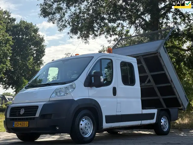 Fiat Ducato FIAT |Kipper|kieper|CNG|NAP|airco|5 zitplaatsen|bl