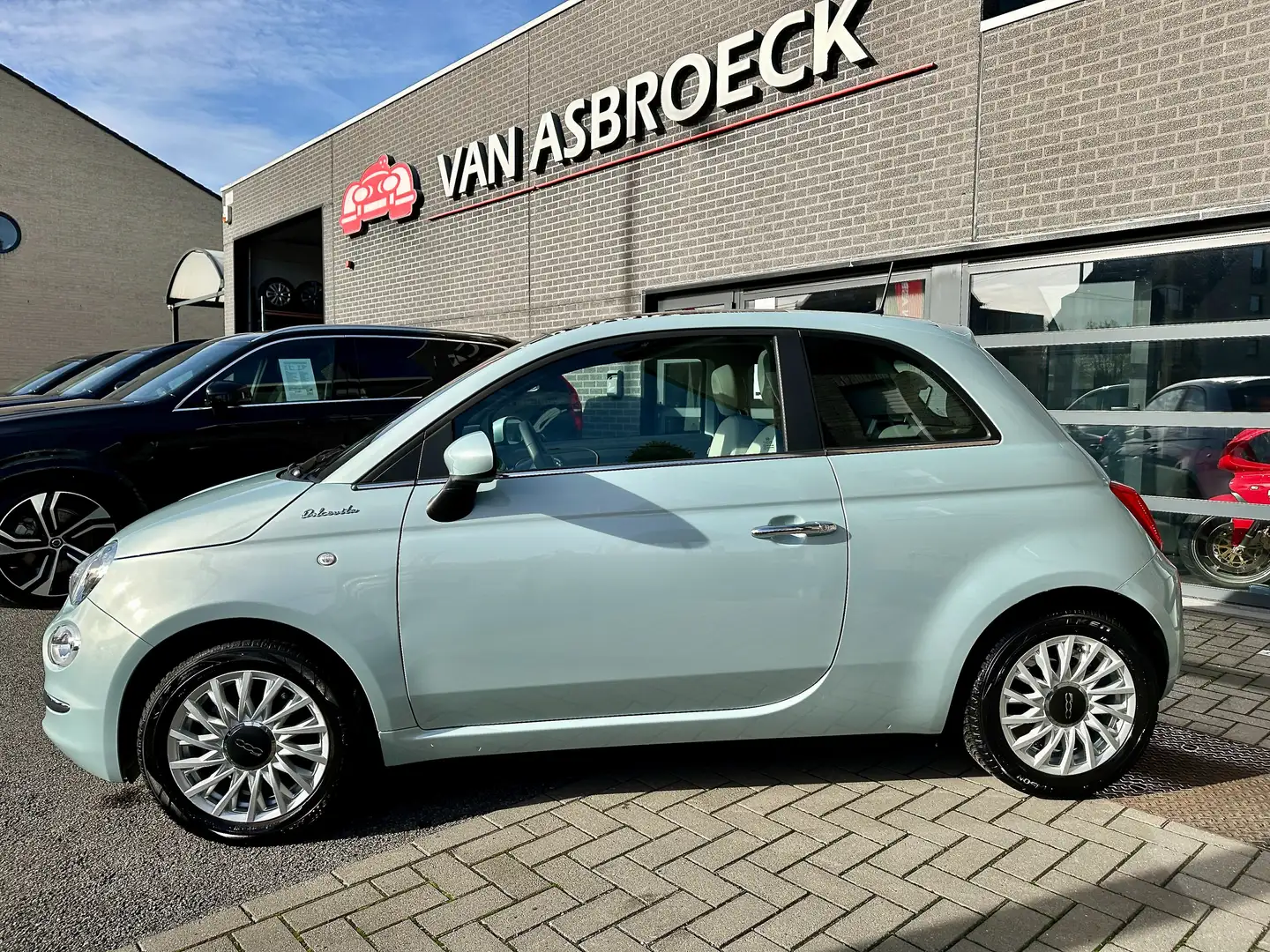 Fiat 500 500 1.0 Hybrid Dolcevita Lounge*GPS App*PanoDak* Vert - 2