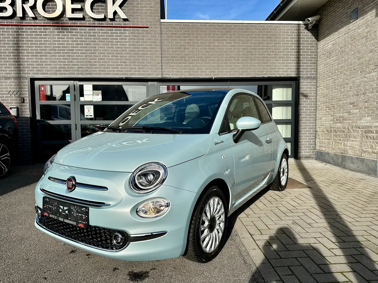Fiat 500 500 1.0 Hybrid Dolcevita Lounge*GPS App*PanoDak* Vert - 1
