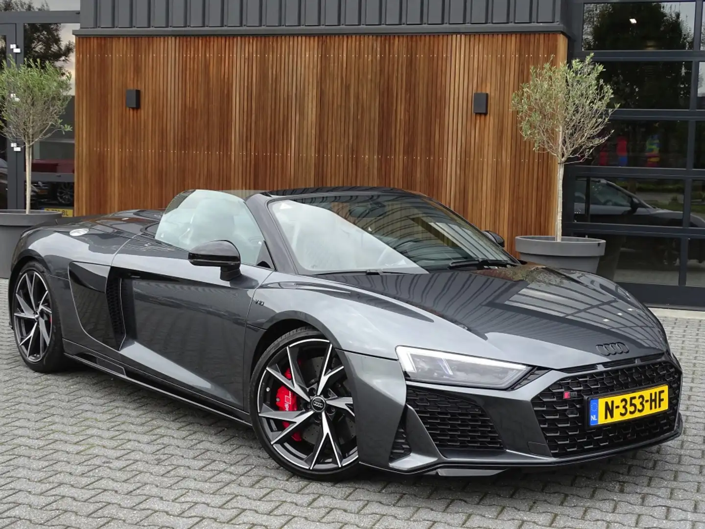 Audi R8 Spyder 5.2 V10 622PK quattro Performance / Carbon Gris - 2