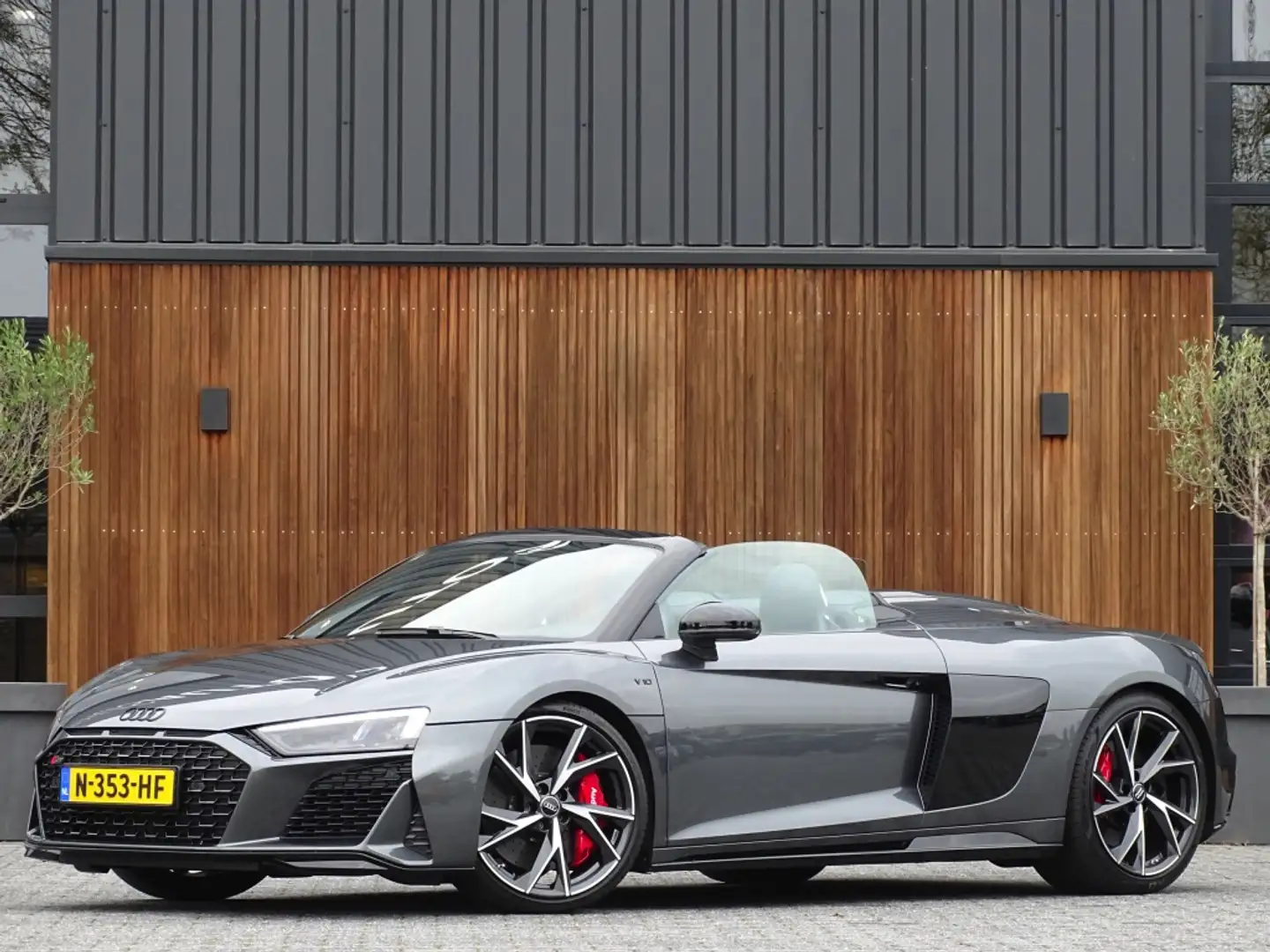 Audi R8 Spyder 5.2 V10 622PK quattro Performance / Carbon Gris - 1