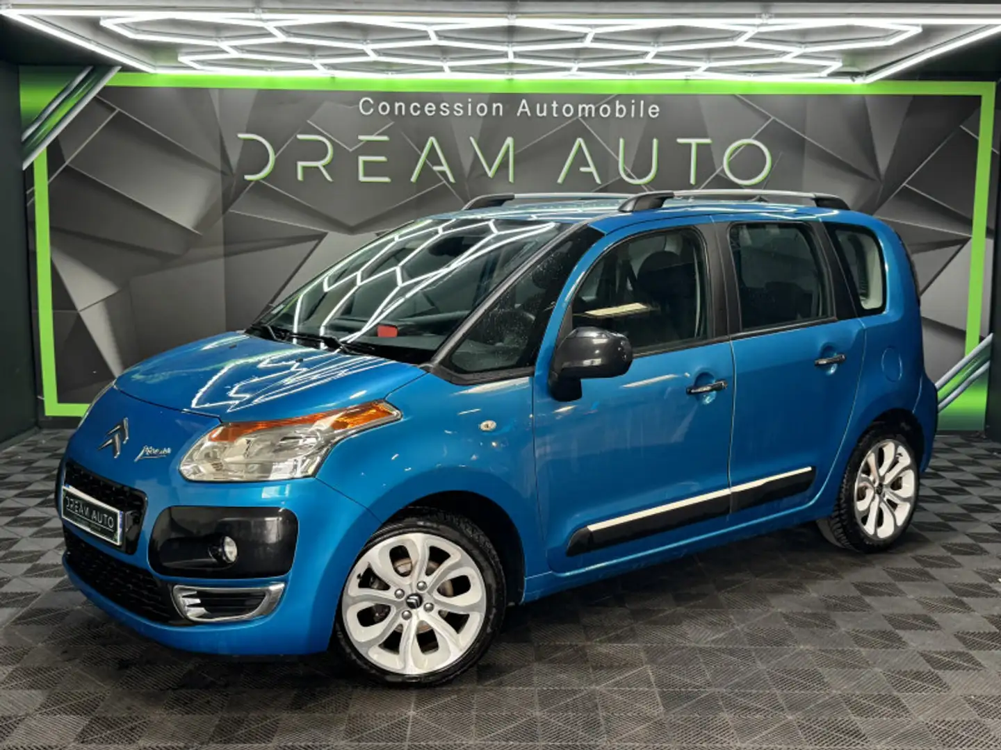 Citroen C3 Picasso 1.6 HDI90 MILLENIUM Bleu - 1