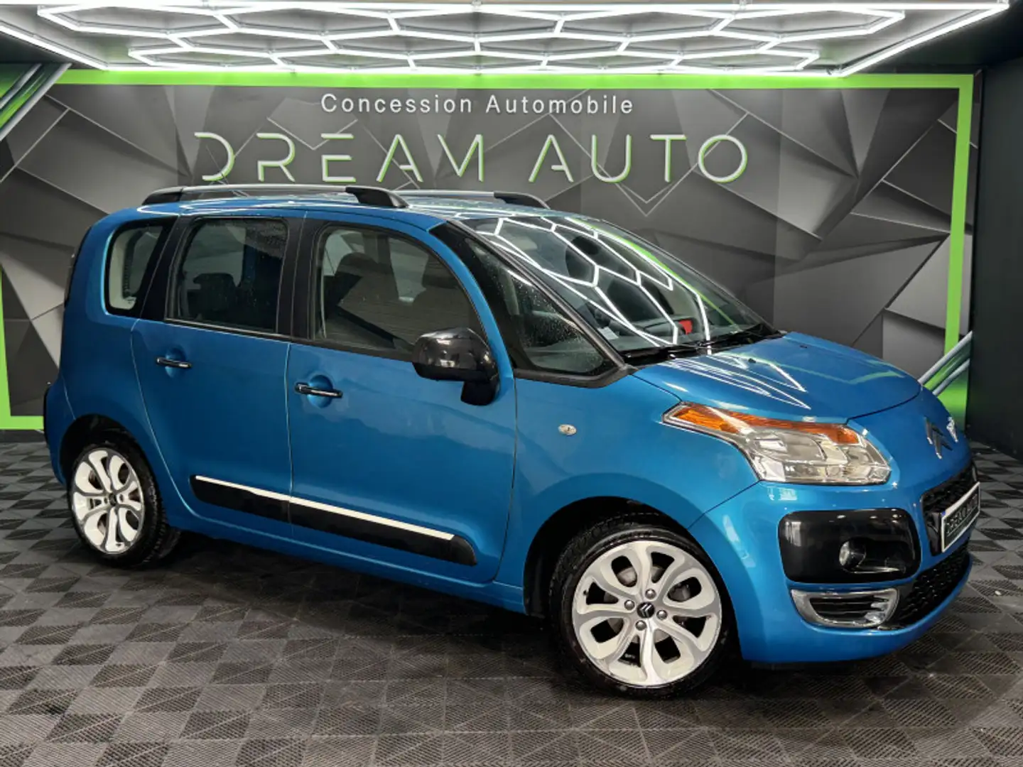 Citroen C3 Picasso 1.6 HDI90 MILLENIUM Bleu - 2