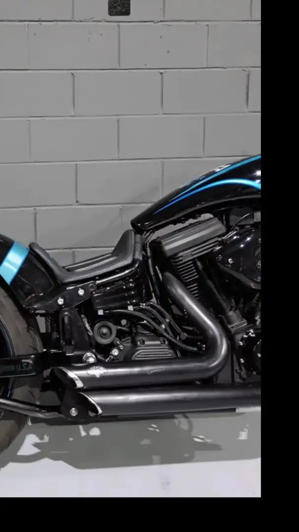 Harley-Davidson Custom Bike Drag Style Hardcore Chasis S&S Engine Negro - 2