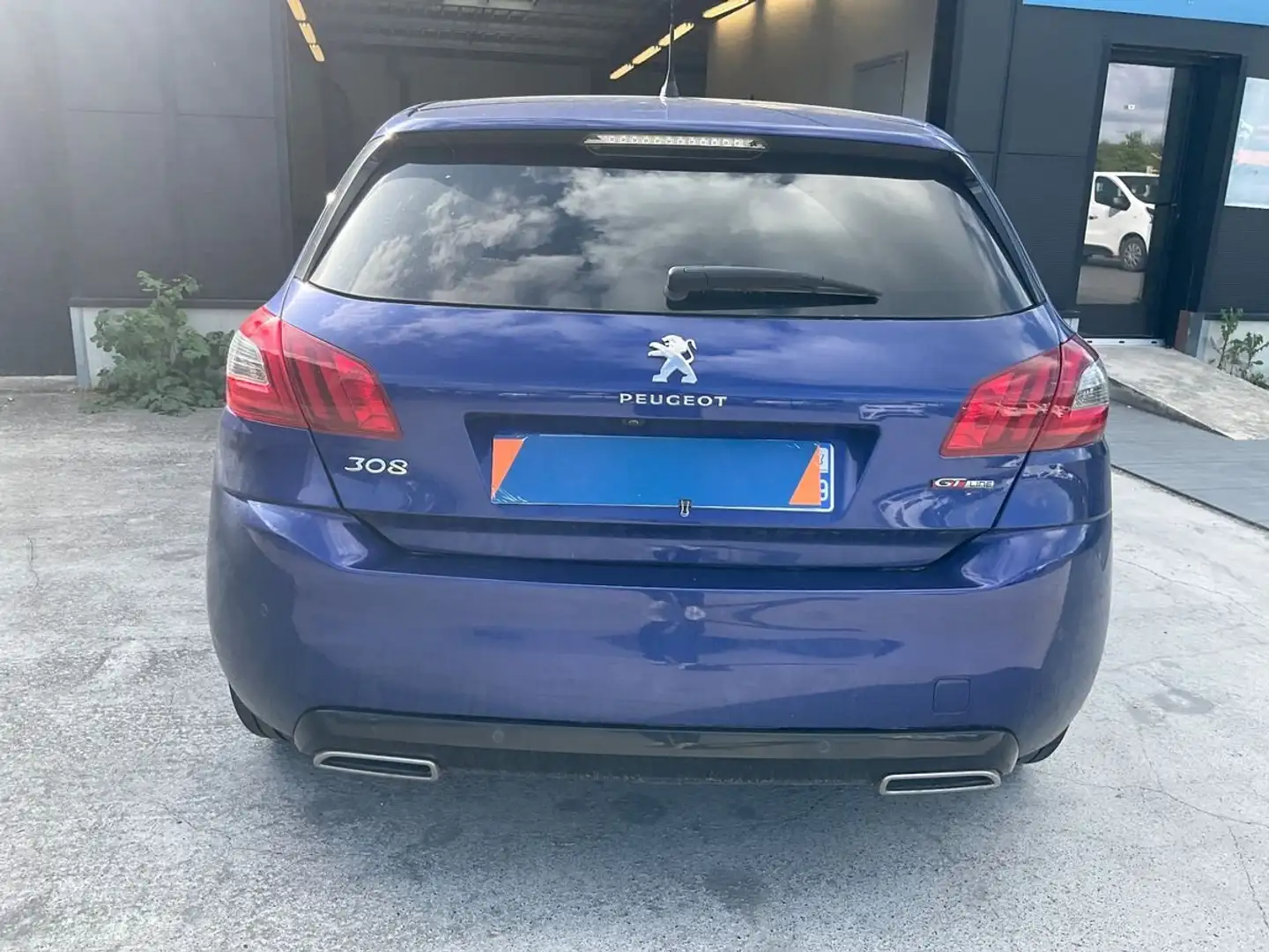 Peugeot 308 PureTech 130 EAT8 CARPLAY LED NAVI KAMERA KEYLESS Blauw - 2