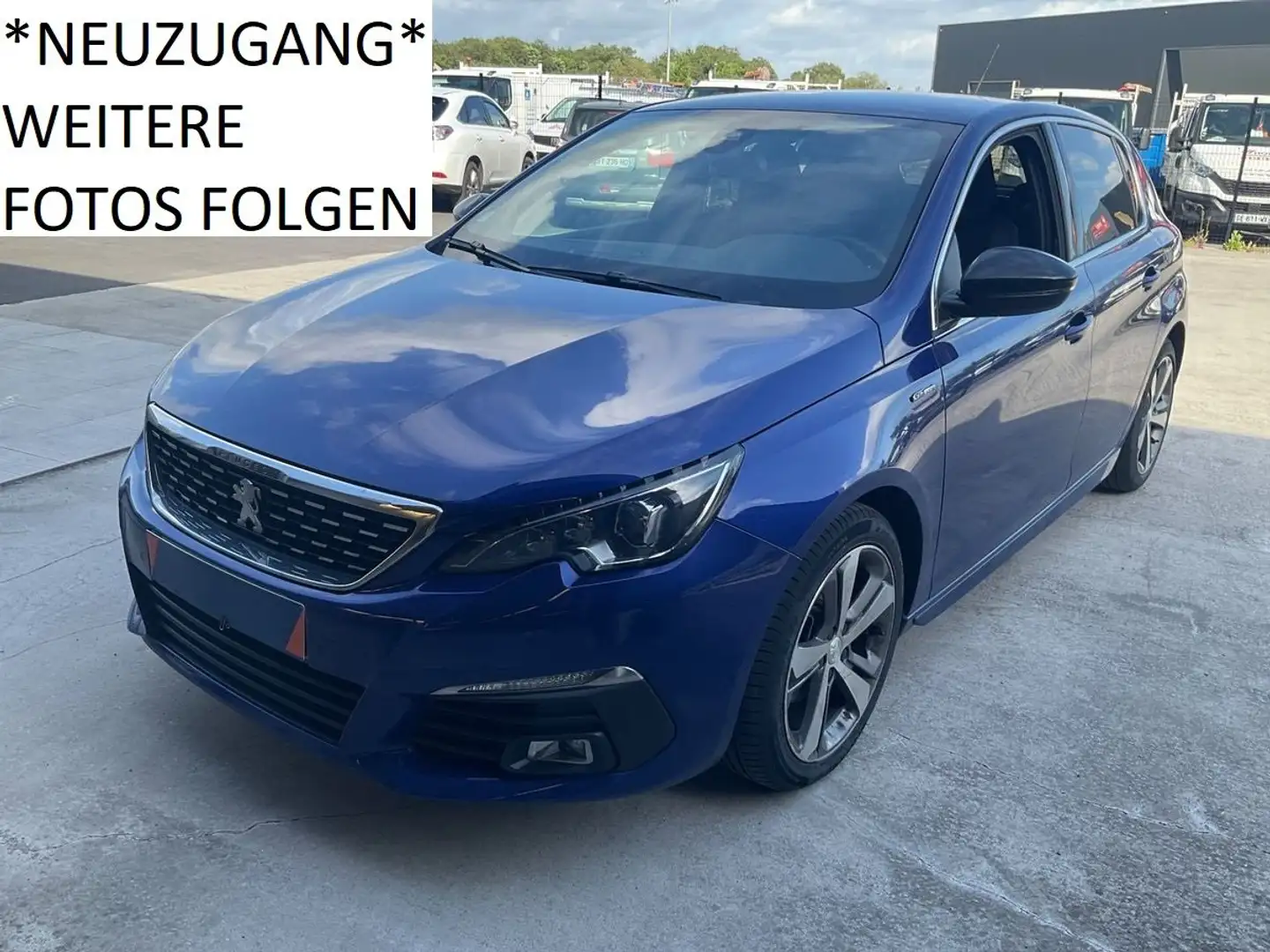 Peugeot 308 PureTech 130 EAT8 CARPLAY LED NAVI KAMERA KEYLESS Blauw - 1