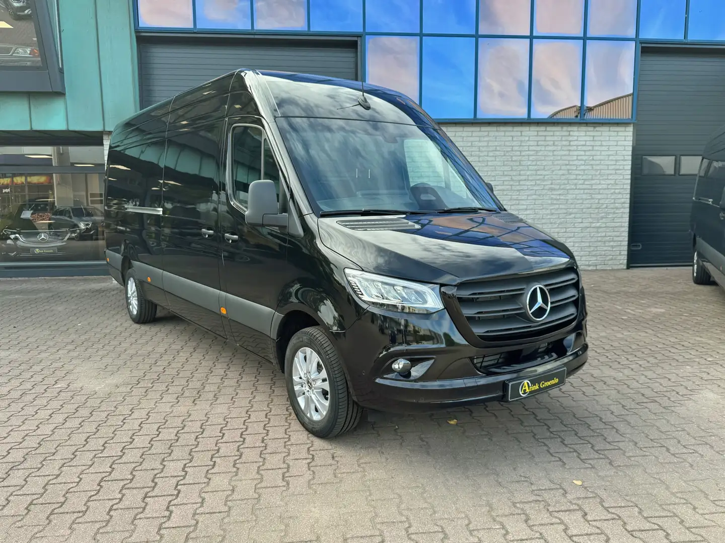 Mercedes-Benz Sprinter 319 L3H2 2x Schuifdeur BPM vrij Distronic Digitale Negru - 1