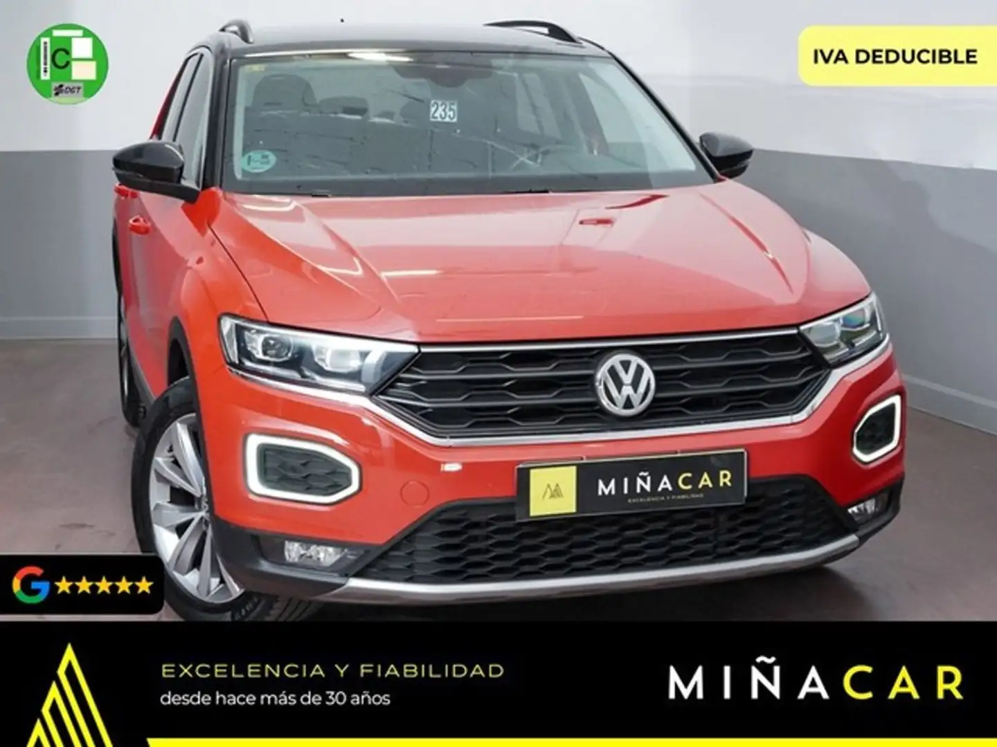 Volkswagen T-Roc 1.5 TSI Advance Style Rojo - 1