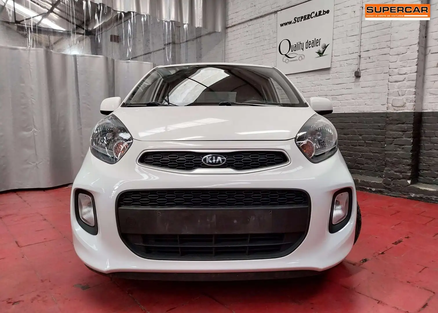 Kia Picanto Picanto 1.2i Easy Aut. * A/C * 214 X 48 MOIS * Blanc - 2